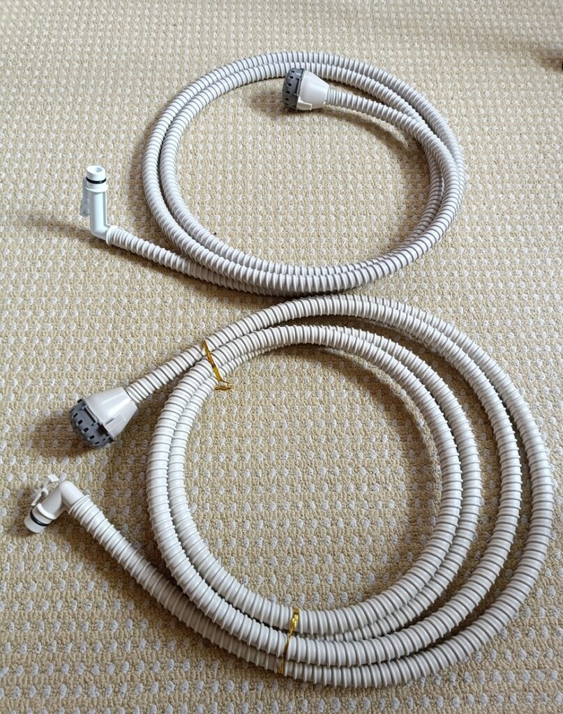 洗濯機のふろ水ホース